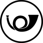Logo: Posthorn image by Martin Osen / CC BY-SA - Flatschart Horns