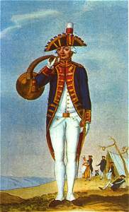 Trompista da Garde Imperiale. França entre 1800 e 1810 - Pintura de Hoffman - Flatschart Horns