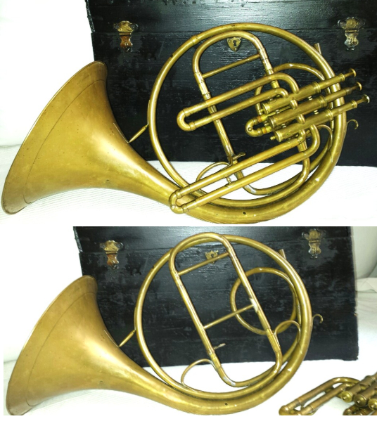 Cor Sauterelle de Auguste Raoux  - Flatschart Horns